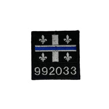 Load image into Gallery viewer, Custom / Personalized Square Thin Blue / Thin Red Line / No Line / Traditional Nametag