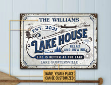 Load image into Gallery viewer, Personalized Metal Signs (See Description for Ordering Instructions)