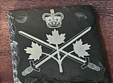 Load image into Gallery viewer, Custom Slate Coaster Set (4)