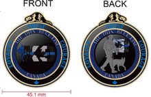 Load image into Gallery viewer, The Thin Blue Line Canada K9 Challenge Coin Version 2.0