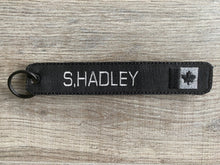 Load image into Gallery viewer, Custom / Personalized Thin Blue / Thin Red Line / No Line / Traditional Keychain