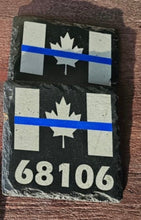 Load image into Gallery viewer, Custom Slate Coaster Set (4)