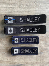 Load image into Gallery viewer, Custom /  Personalized Thin Blue / Thin Red Line / No Line / Traditional Nametag