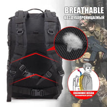 Load image into Gallery viewer, Outdoor Tactical Waterproof Large Capacity Backpack with FREE patch and FREE SHIPPING
