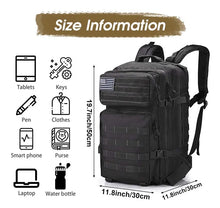 Load image into Gallery viewer, Outdoor Tactical Waterproof Large Capacity Backpack with FREE patch and FREE SHIPPING