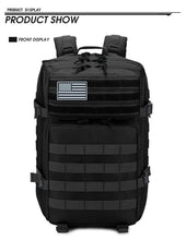 Load image into Gallery viewer, Outdoor Tactical Waterproof Large Capacity Backpack with FREE patch and FREE SHIPPING