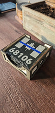 Load image into Gallery viewer, Custom Slate Coaster Set (4)