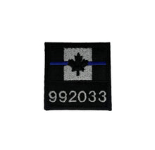 Load image into Gallery viewer, Custom / Personalized Square Thin Blue / Thin Red Line / No Line / Traditional Nametag