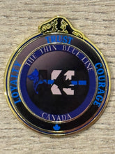 Load image into Gallery viewer, The Thin Blue Line Canada K9 Challenge Coin Version 2.0