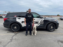Load image into Gallery viewer, The 2025 Thin Blue Line Canada Fundraising Calendar (Wall Size and Desk Size) To benefit Canine Therapy for First  Responders (CTFFR Atlantic)