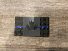 Load image into Gallery viewer, REFLECTIVE Thin Blue Line Canada Flag Patch