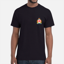 Load image into Gallery viewer, Support Local Police (Canada) Small Left Chest Logo Unisex T-Shirt w/FREE Support Local Police Sticker (for a limited time)