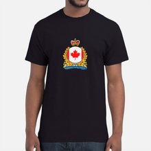 Load image into Gallery viewer, Support Local Police (Canada) Full Sized Logo (Front) Unisex T-Shirt w/FREE Support Local Police Sticker (for a limited time)