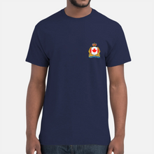 Load image into Gallery viewer, Support Local Police (Canada) Small Left Chest Logo Unisex T-Shirt w/FREE Support Local Police Sticker (for a limited time)
