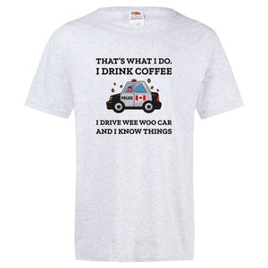 Wee Woo Police Car Unisex T-Shirt
