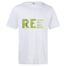 Load image into Gallery viewer, RE (Cycle, Use, New, Think) Fruit of the Loom® Unisex T-shirt