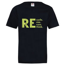 Load image into Gallery viewer, RE (Cycle, Use, New, Think) Fruit of the Loom® Unisex T-shirt