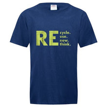 Load image into Gallery viewer, RE (Cycle, Use, New, Think) Fruit of the Loom® Unisex T-shirt
