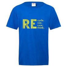 Load image into Gallery viewer, RE (Cycle, Use, New, Think) Fruit of the Loom® Unisex T-shirt