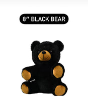 Load image into Gallery viewer, 8″ Stuffed Bears and Dogs WITH Mini Tactical Vest (includes YOUR department’s logo AND Badge number and/or name)