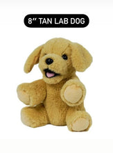 Load image into Gallery viewer, 8″ Stuffed Bears and Dogs WITH Mini Tactical Vest (includes YOUR department’s logo AND Badge number and/or name)