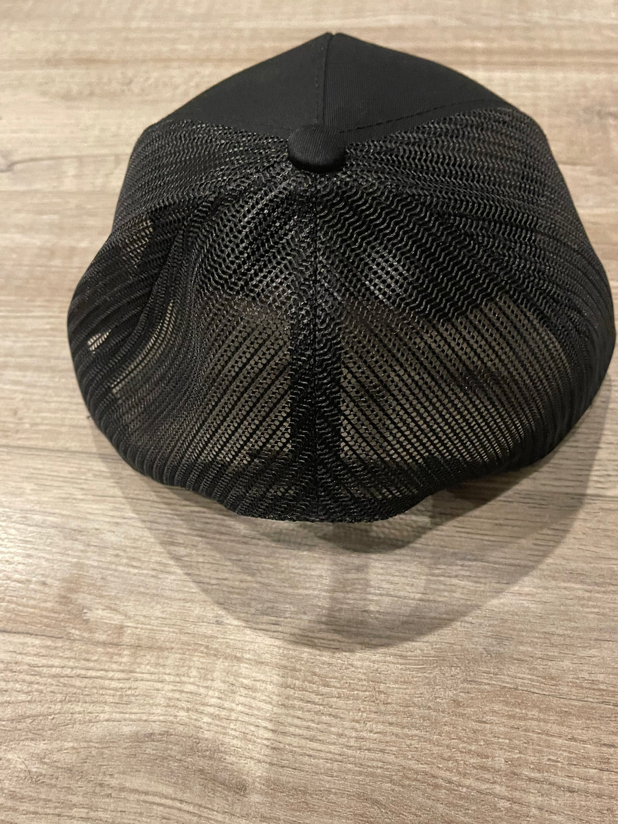 Snapback Thin Blue Line Subdued Hat | Support Law Enforcement Cap | American Flag Patch, Structured Cotton Twill - View #5