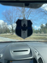 Load image into Gallery viewer, Thin Blue Line Canada Badge Shape Car Air Freshener