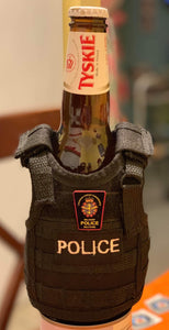 Miniature Tactical Vest Koozie Type Beverage Insulator