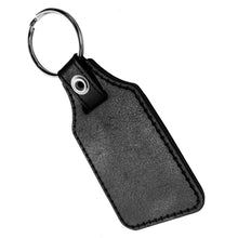 Load image into Gallery viewer, THIN BLUE LINE POLICE SHERIFF FAUX LEATHER KEY RING