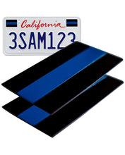 Load image into Gallery viewer, Thin Blue Line (Aluminum) 3D Sticker / Decal