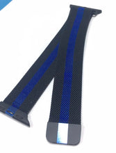 Load image into Gallery viewer, Thin Blue Line Smart Watch Replacement Band Milanese Loop for Apple Watches L44 40 Watch Series 6 5 4 (FREE Shipping)