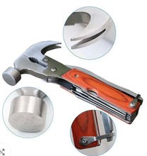 Load image into Gallery viewer, Multifunction Foldable Pliers Knife Screwdriver Emergency Pocket Tool Hammer