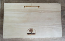Load image into Gallery viewer, Beautiful Thin Blue Line Wood Address Plaque