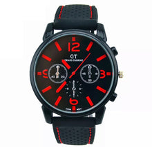 Load image into Gallery viewer, Thin Red Line Inspired Watch