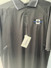 Load image into Gallery viewer, BUY ONE, Get one absolutely FREE with promo code GOLF on Thin Blue Line Canada Extreme Men's Eperformance™ Propel Interlock Polo with Contrast Tapeo