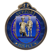 Load image into Gallery viewer, The Thin Blue Line Canada Support Police Challenge Coin