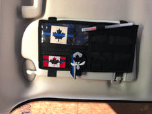Load image into Gallery viewer, Tactical Vehicle Visor Storage Pouch with choice of FREE Patch