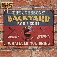 Load image into Gallery viewer, Personalized Metal Signs (See Description for Ordering Instructions)
