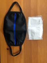 Load image into Gallery viewer, Thin Blue Line Canada Neck Gaiter / Face Mask Duo (Free Shipping)