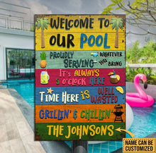 Load image into Gallery viewer, Personalized Metal Signs (See Description for Ordering Instructions)
