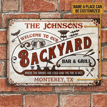 Load image into Gallery viewer, Personalized Metal Signs (See Description for Ordering Instructions)