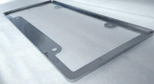 Load image into Gallery viewer, Thin Blue Line Chrome Plated Plastic License Plate Frame