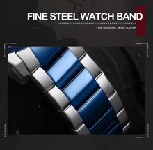Load image into Gallery viewer, Thin Blue Line Inspired NAVIFORCE Double Display Sports Watch (FREE Shipping)