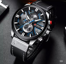 Load image into Gallery viewer, Curren™ Supreme Thin Blue Line Inspired Watch