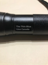 Load image into Gallery viewer, Spring / Summer Promo: With each order of $99.99 and over (pre tax) you will receive  an Official Thin Blue Line Canada Tactical Flashlight 🔦 Kit
(a $59.99 value) absolutely FREE (Must add flashlight kit to cart and enter promo code BRIGHT at check out)