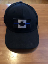 Load image into Gallery viewer, Black Punisher “Fitted” (M/L) Tactical Cap with YOUR choice of FREE Patch