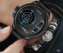 Load image into Gallery viewer, Men Sport Watch, Back the Blue LED Digital Watch