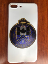 Load image into Gallery viewer, Thin Blue Line Canada Support Police Silicone Phone Cases! (Please email us if you do not see your phone’s model and we’ll let you know if we can produce it)