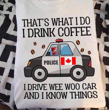 Load image into Gallery viewer, Wee Woo Police Car Unisex T-Shirt