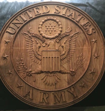 Load image into Gallery viewer, 22" First Responders Badge / Emblem / Crest Carved out of Wood